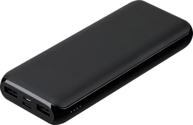 Hav altid dine højtalere klar. Genoplad dine enheder bekvemt, uanset hvor du er, med denne Goji 20.000 mAh power bank. En imponerende 20.000 mAh batterikapacitet vil sikre dig, at dine mobile enheder holder meget lang tid.