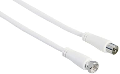 Hama antennekabel med hunstik-coax 90 dB - 3 meter