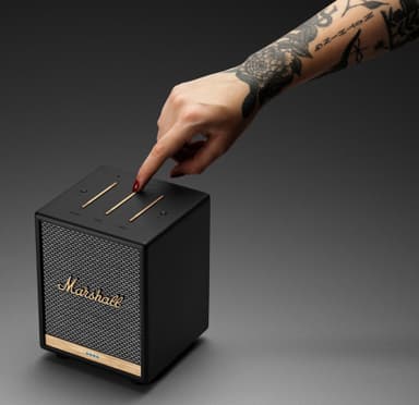 Marshall Uxbridge Voice med Google Assistant højttaler (sort)