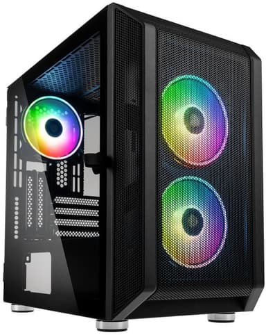 Kolink Citadel Mesh RGB Micro-ATX Case - Black