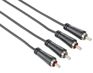 Hama lydkabel 2 x RCA-stik - 2 x RCA-stik (1.5 meter)