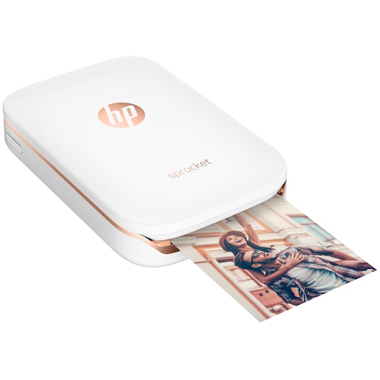 HP Sprocket mobil fotoprinter (hvid)
