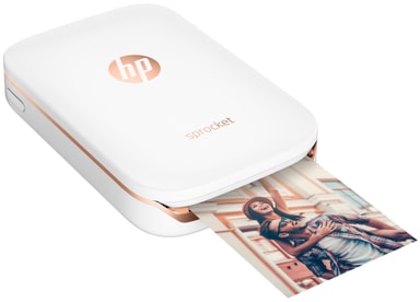HP Sprocket mobil fotoprinter (hvid) Elgiganten