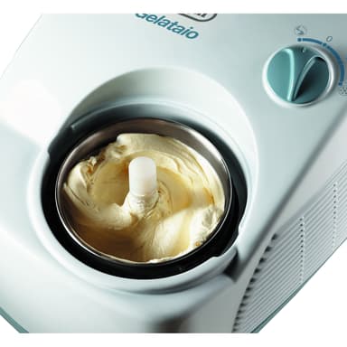 Delonghi ismaskine 0204513012 (hvid/lyseblå)