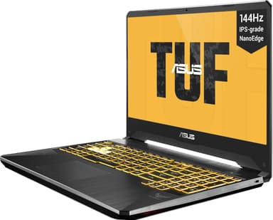 Asus Gaming TUF FX505DT-HN450T 15.6" bærbar gamingcomputer (sort)