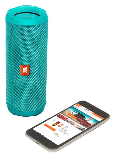 JBL Flip 4 trådløs højttaler - turkis