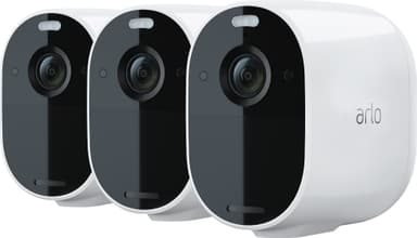 Arlo Essential trådløst FHD smart kamera 3-pak (hvid)