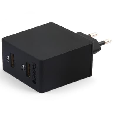 Dual USB-oplader 24W