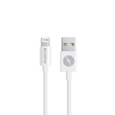 Opladning og synkroniseringskabel Lightning 3m hvid