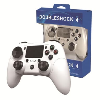Trådløs 6-akset controller til PS4 - Hvid