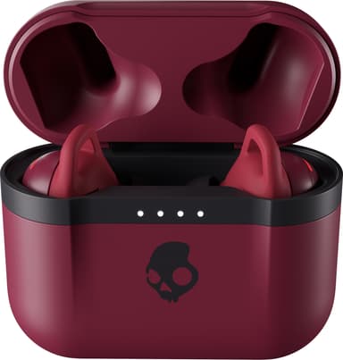 Skullcandy Indy Evo ægte trådløse høretelefoner (dyb rød)