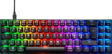 vækst aldrig tøve NOS C-650W Compact PRO RGB trådløst tastatur | Elgiganten