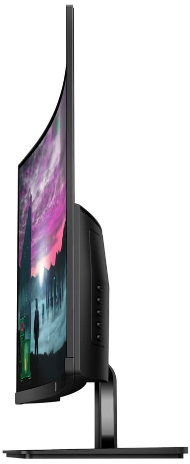 HP 27x buet 27" gaming skærm (sort)