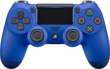 begynde reagere gaffel DualShock 4 trådløs controller til PS4 (blå) | Elgiganten