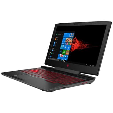 HP Omen 15-ce082no 15.6" bærbar gaming computer (sort) HP Omen 15-ce082no 15.6" bærbar gaming computer (sort)