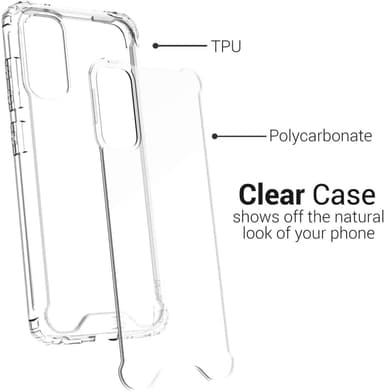 Samsung Galaxy A41 skal TPU Transparent