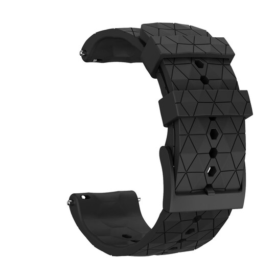 Suunto Spartan Sport Wrist HR/9 Baro/9/D5/7 armbånd (24 mm) silikone Sort