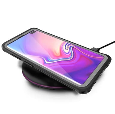 Mobiltelefon taske til Samsung Galaxy S10 Plus - Sort