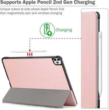 Sammenfoldelig taske til iPad Pro 11 inch 2020 - roseguld