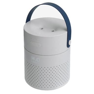 Befugter med natlys og powerbank - grå