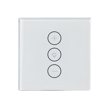 WiFi switch 2,6 GHz med lysdæmper Hvid