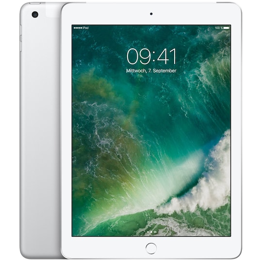 iPad 128 GB Wi-Fi + 4G/LTE - sølv
