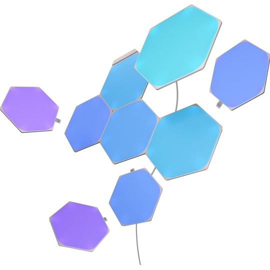 Nanoleaf Shapes Hexagons Starter sæt (9-pak)
