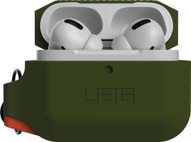 UAG Apple AirPods Pro silikonecover (oliven/orange)