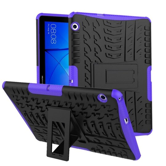 Stødbestandigt shell med stativ Huawei MediaPad T3 10 9.6 "  - lilla