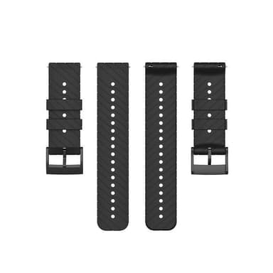 Sport silikone urrem Suunto 7 - Sort