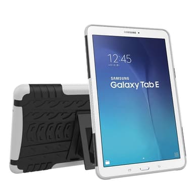 Stødfast shell med stativ Samsung Galaxy Tab E 9.6 "T560  - hvid