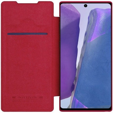 Nillkin Qin FlipCover Samsung Galaxy Note 20 Ultra rød Elgiganten