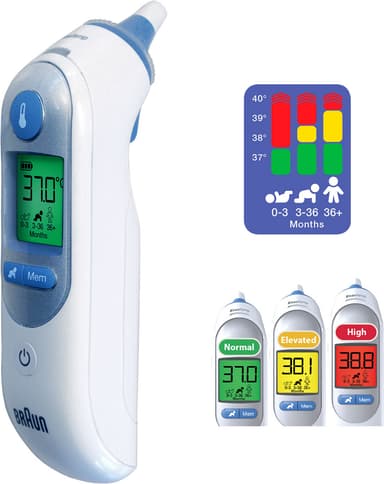 Braun ThermoScan 7 Age Precision øretermometer IRT6520NOEE (hvid)