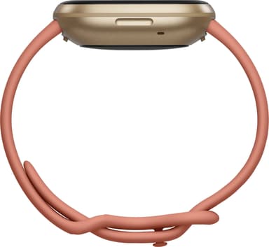 Fitbit Versa 3 smartwatch (pink clay/soft gold aluminium)