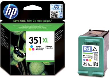 HP blækpatron 351 XL Cyan Magenta Gul