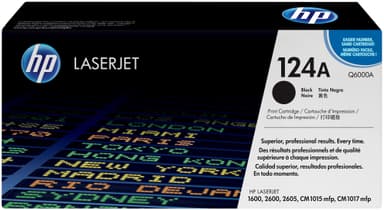 HP toner Q6000A Sort