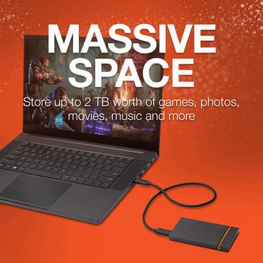 Seagate FireCuda ekstern Gaming SSD 500 GB