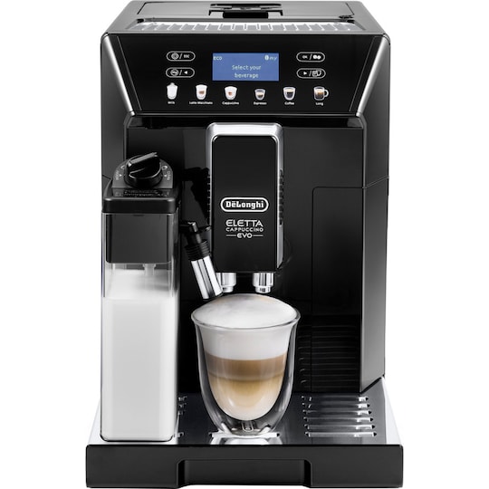 Vandt detekterbare fordøjelse Delonghi Eletta ECAM46.860.B Espresso maskine | Elgiganten