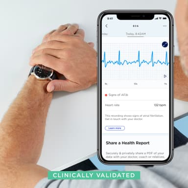 Withings ScanWatch hybrid smartwatch 42 mm (hvid)