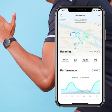 Withings ScanWatch hybrid smartwatch 42 mm (hvid)