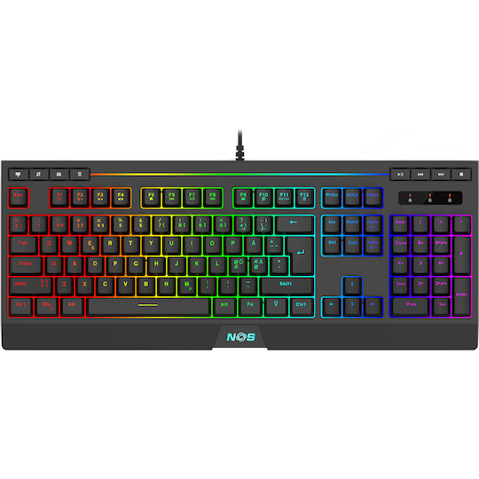 NOS K-400 CORE LED gaming tastatur