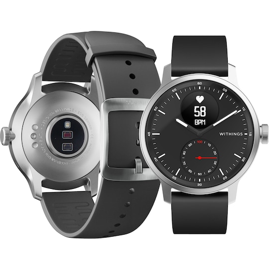 Withings ScanWatch hybrid smartwatch 42 mm (sort)