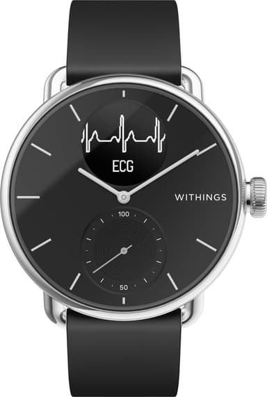 Withings ScanWatch hybrid smartwatch 38 mm (sort)