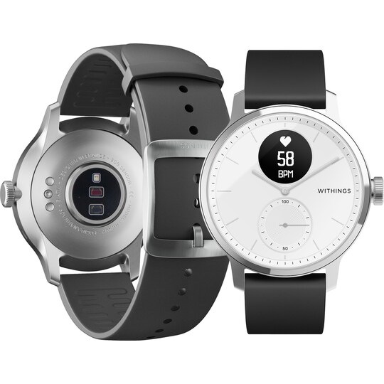 Withings ScanWatch hybrid smartwatch 42 mm (hvid)