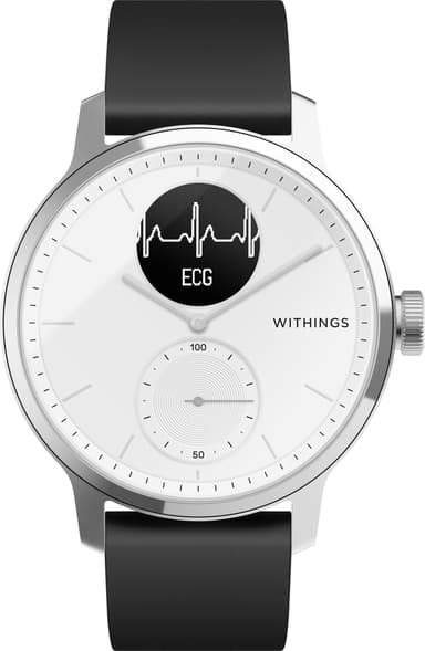 Withings ScanWatch hybrid smartwatch 42 mm (hvid)