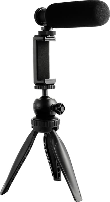 Wistream tripod med shotgun mikrofon