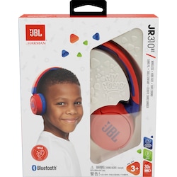 JBL Jr. 310BT on-ear trådløse høretelefoner (rød/blå)