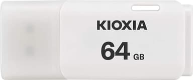 Kioxia TransMemory U202 flash drev 64 GB (hvid)