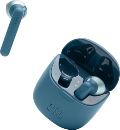 JBL Tune225TWS true-wireless in-ear høretelefoner (blå)
