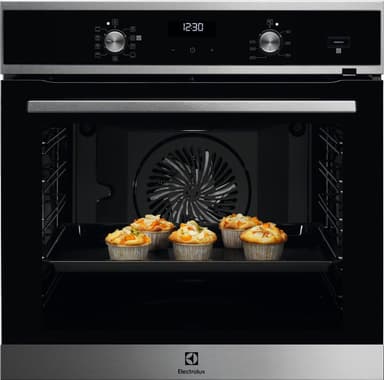 Electrolux 600 SteamBake ovn COB520X (rustfrit stål)